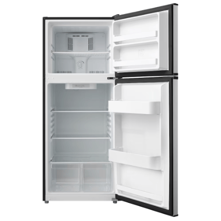 My Store Vissani 24-inch 11.5 cu. ft. Wide Top Freezer Refrigerator in Stainless Steel - ENERGY STAR®