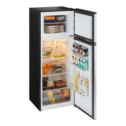 My Store Vissani 7.1 cu. ft. Top Freezer Refrigerator in Stainless Steel