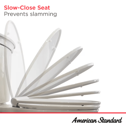 The Home Delight American Standard Tofino 4.1/6.0 LPF Dual Flush Standard Height Concealed One-Piece Toilet in White