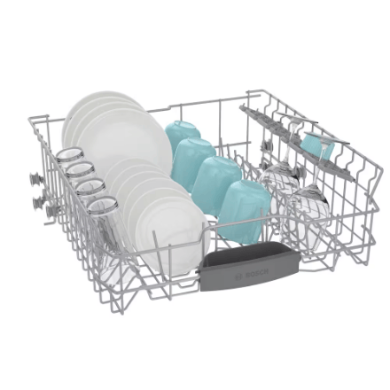 The Home Delight Bosch 100 Series 24-Inch Smart Built-In Dishwasher with Home Connect, Anti Fingerprint