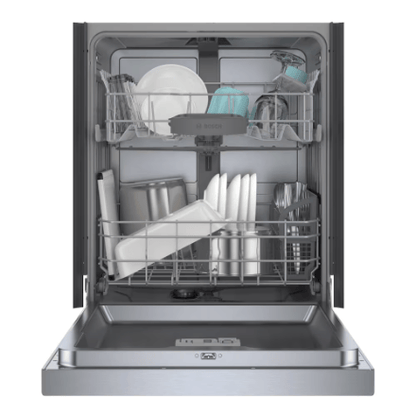 The Home Delight Bosch 100 Series 24-Inch Smart Built-In Dishwasher with Home Connect, Anti Fingerprint