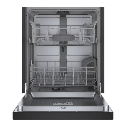 The Home Delight Bosch 100 Series 24-Inch Smart Built-In Dishwasher with Home Connect, PrecisionWash
