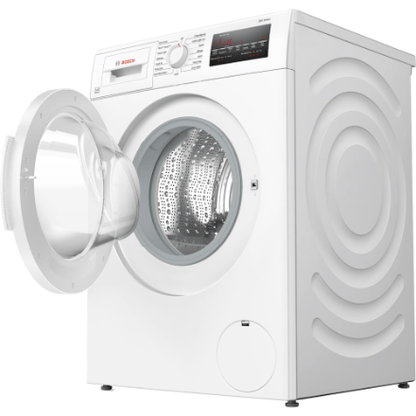 The Home Delight Bosch 300 Series 24-Inch 2.2 cu.ft. High-Efficiency Front Load Washer - Plugs Into Adapter