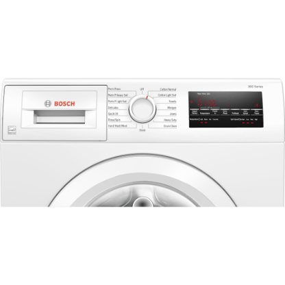 The Home Delight Bosch 300 Series 24-Inch 2.2 cu.ft. High-Efficiency Front Load Washer - Plugs Into Adapter