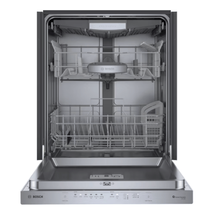 The Home Delight Bosch 500 Series 24-Inch Smart Built-In Dishwasher with Home Connect, Third Rack, AutoAir, SS 44 dBA - ENERGY STAR