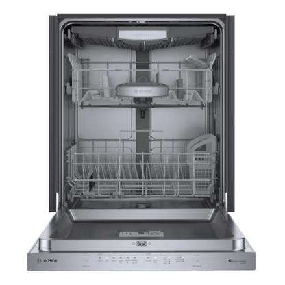 The Home Delight Bosch 500 Series 24-Inch Smart Built-In Dishwasher with Home Connect, Third Rack, AutoAir, SS 44 dBA - ENERGY STAR