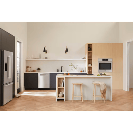 The Home Delight Bosch 500 Series 24-Inch Smart Built-In Dishwasher with Home Connect, Third Rack, AutoAir, SS 44 dBA - ENERGY STAR
