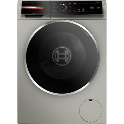 The Home Delight Bosch 800 Series 2.4 cu.ft. Front Load Smart Washer, Silver - ENERGY STAR
