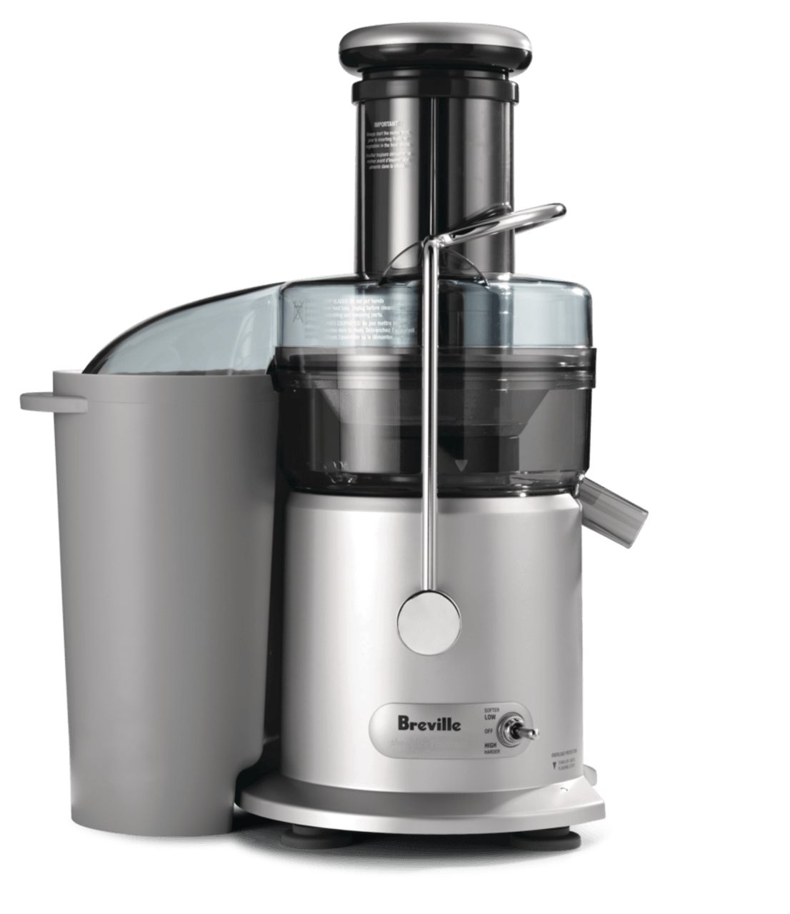 The Home Delight Breville Juice Fountain™ Plus Centrifugal Juicer, Silver