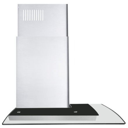 The Home Delight Cosmo 30 in. Ducted Wall Mount Range Hood in Stainless Steel with Touch Controls