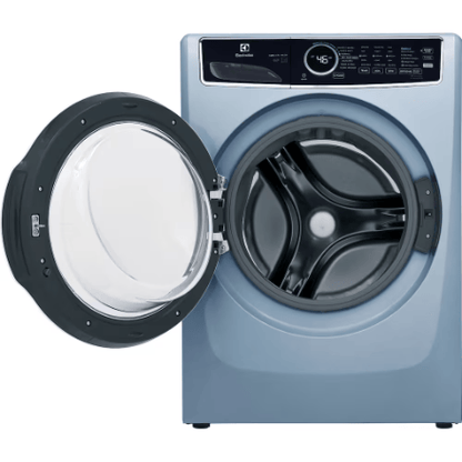 The Home Delight Electrolux 5.2 Cu.Ft. Front Load Washer with LuxCare Wash System in Glacier Blue