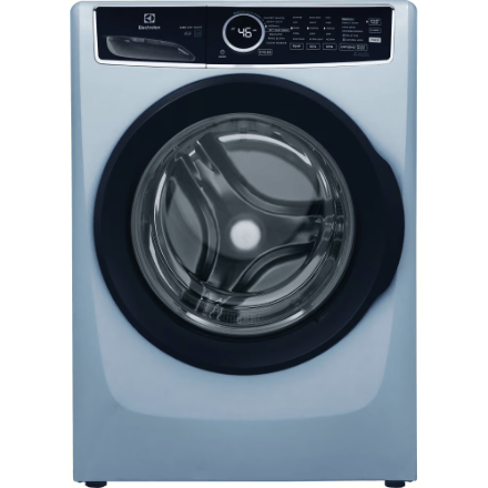 The Home Delight Electrolux 5.2 Cu.Ft. Front Load Washer with LuxCare Wash System in Glacier Blue