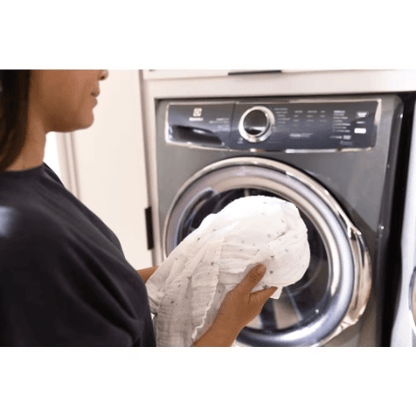 The Home Delight Electrolux 5.2 Cu.Ft. Front Load Washer with SmartBoost Technology in Titanium