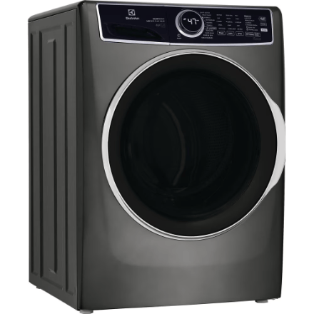 The Home Delight Electrolux 5.2 Cu.Ft. Front Load Washer with SmartBoost Technology in Titanium