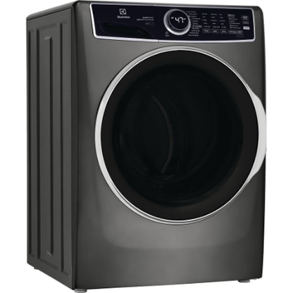 The Home Delight Electrolux 5.2 Cu.Ft. Front Load Washer with SmartBoost Technology in Titanium