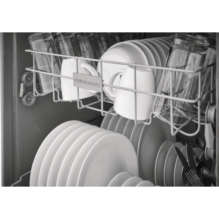 The Home Delight Frigidaire 24-inch Front Control Dishwasher Ultra Quiet in White