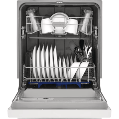 The Home Delight Frigidaire 24-inch Front Control Dishwasher Ultra Quiet in White