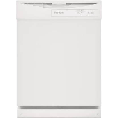 The Home Delight Frigidaire 24-inch Front Control Dishwasher Ultra Quiet in White
