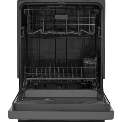 The Home Delight Frigidaire 24-inch Front Control Dishwasher with 3 Spray Arms and MaxDry Technology in Stainless Steel