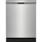 The Home Delight Frigidaire 24-inch Front Control Dishwasher with 3 Spray Arms and MaxDry Technology in Stainless Steel