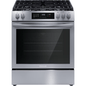 The Home Delight Frigidaire 30-inch Freestanding Gas Range with Convection Bake and Self-Cleaning Oven in Stainless Steel
