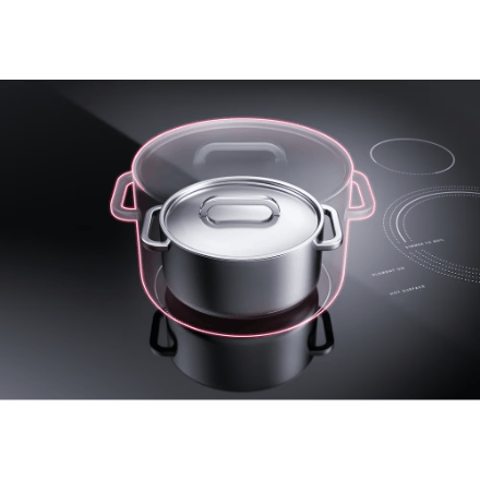 The Home Delight Frigidaire 30-inch Slide-In Electric Range with Even Temp Cooktop and Steam Clean in Stainless Steel