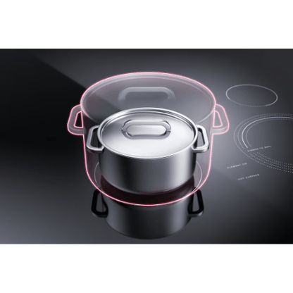 The Home Delight Frigidaire 30-inch Slide-In Electric Range with Even Temp Cooktop and Steam Clean in Stainless Steel