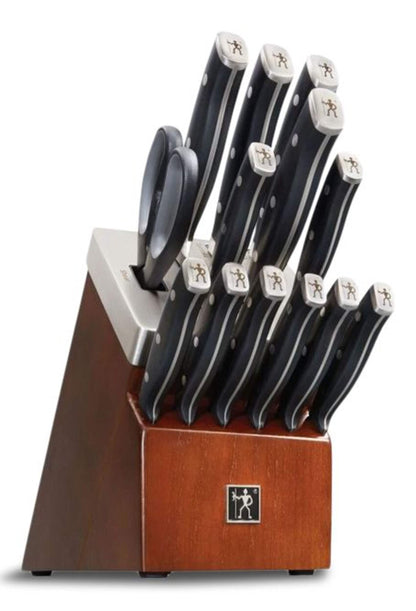 The Home Delight Henckels Forged Accent Self Sharpening Knife Block Set, 14-pc