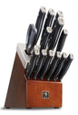 The Home Delight Henckels Forged Accent Self Sharpening Knife Block Set, 14-pc