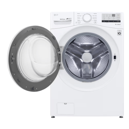 The Home Delight LG Electronics 5.2 cu. ft. Ultra Large Front Load Washer with Coldwash in White - ENERGY STAR