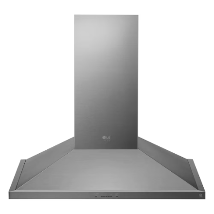 The Home Delight LG STUDIO 30-inch Wall Mount Chimney Range Hood with Light & Wi-Fi in Fingerprint Resistant Stainless Steel