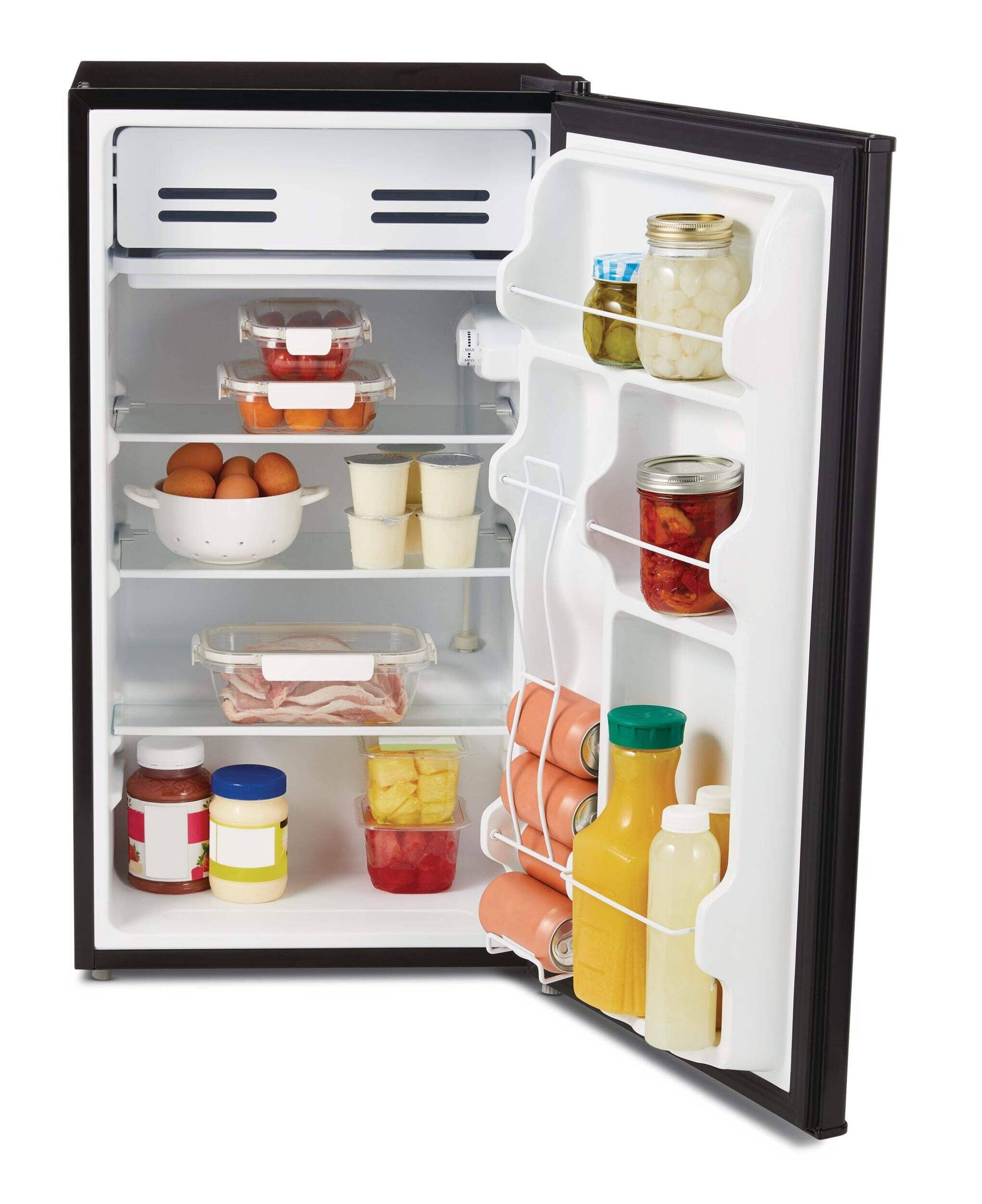 The Home Delight MASTER Chef Energy Star Compact Mini Bar Refrigerator, 3.3 Cu-Ft, Black