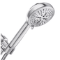 The Home Delight MOEN Hydro Energetix 8-Setting 4.75-Inch Diameter Handheld Shower Head in Chrome