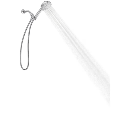 The Home Delight MOEN Hydro Energetix 8-Setting 4.75-Inch Diameter Handheld Shower Head in Chrome