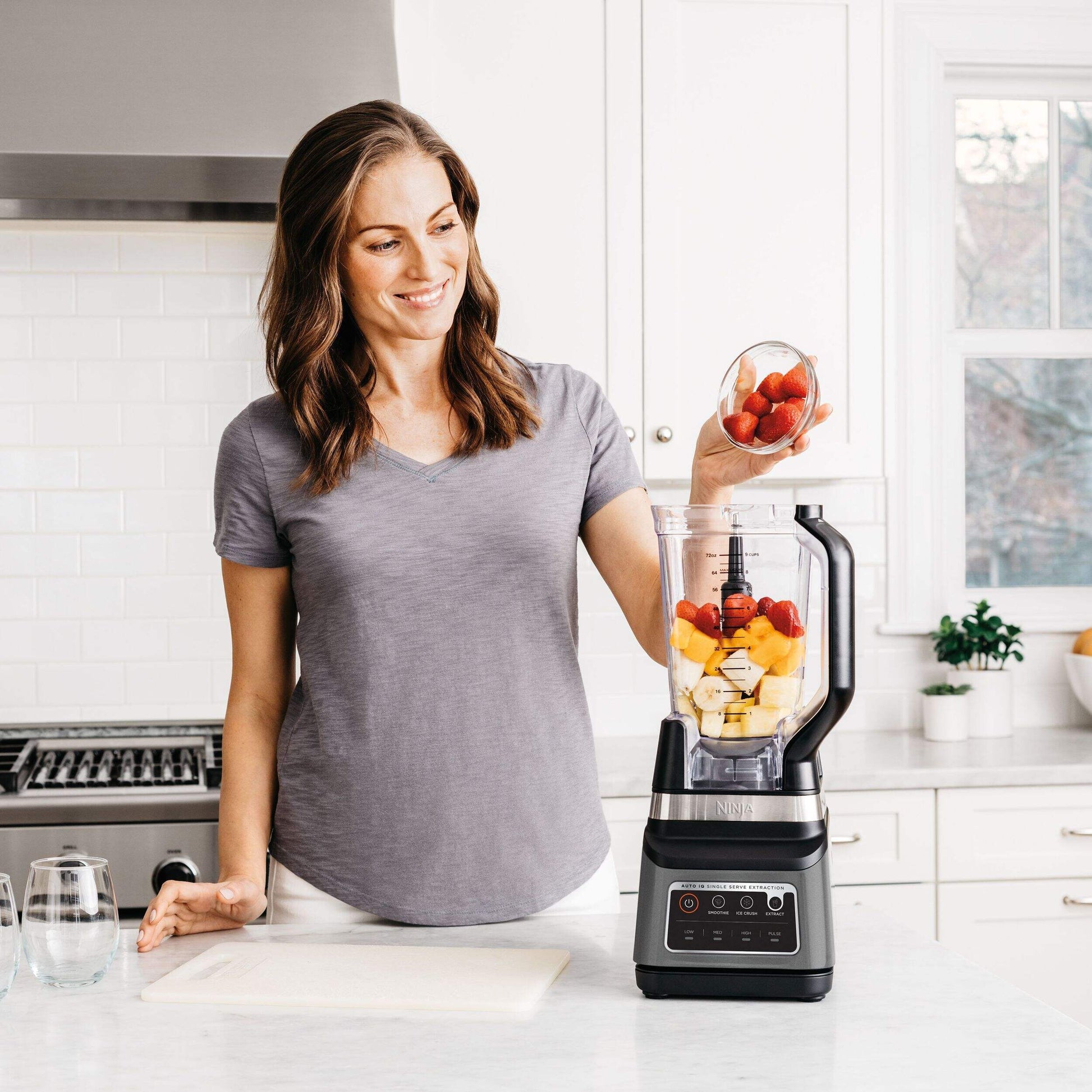 The Home Delight Ninja® Professional Plus Blender DUO® w/ 3 Pre-Set Auto IQ Programs, Stainless Steel, 1400W
