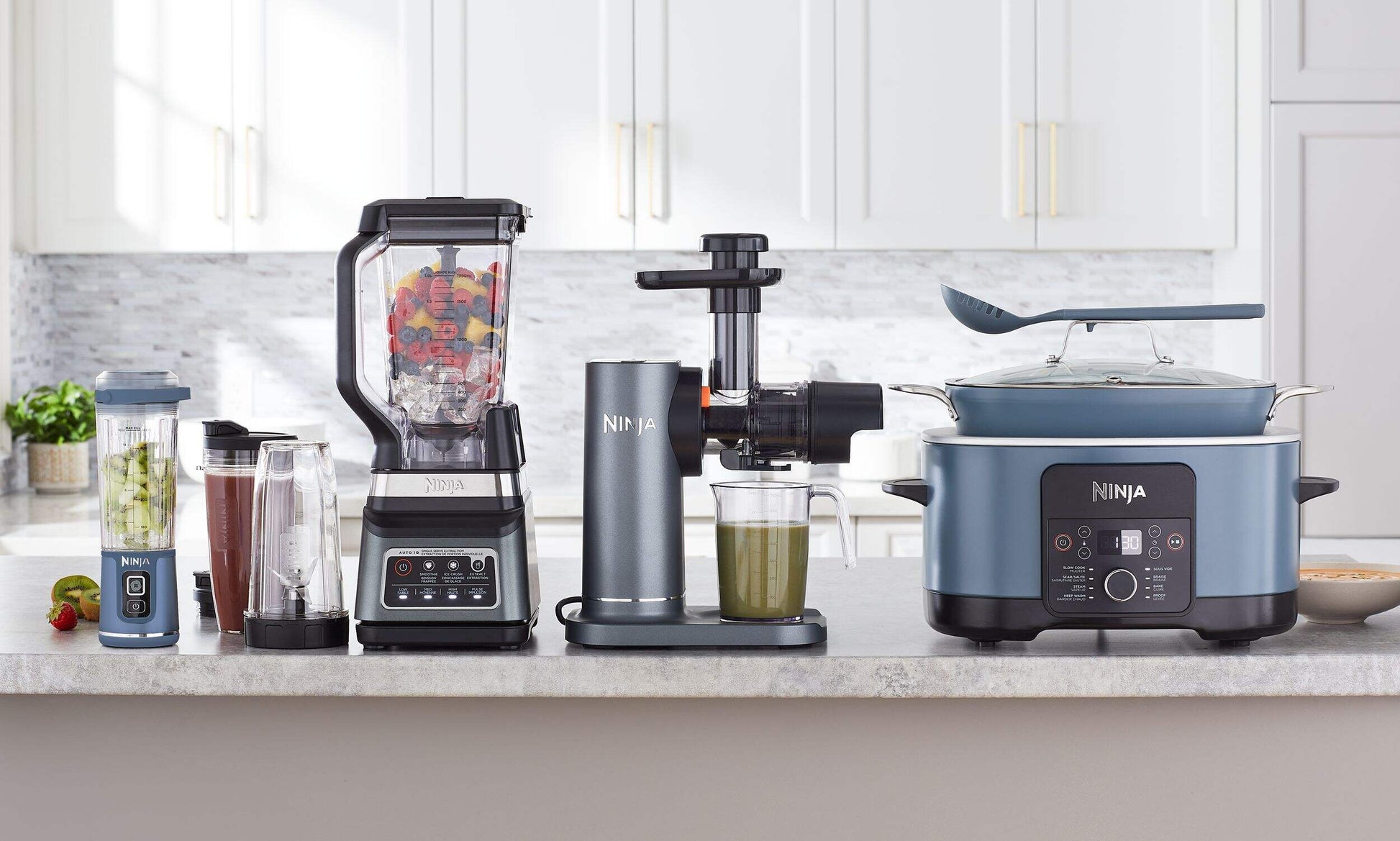 The Home Delight Ninja® Professional Plus Blender DUO® w/ 3 Pre-Set Auto IQ Programs, Stainless Steel, 1400W