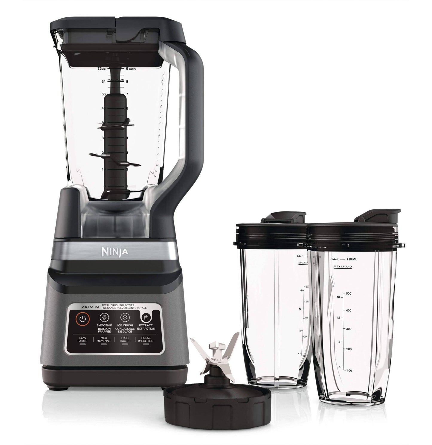 The Home Delight Ninja® Professional Plus Blender DUO® w/ 3 Pre-Set Auto IQ Programs, Stainless Steel, 1400W