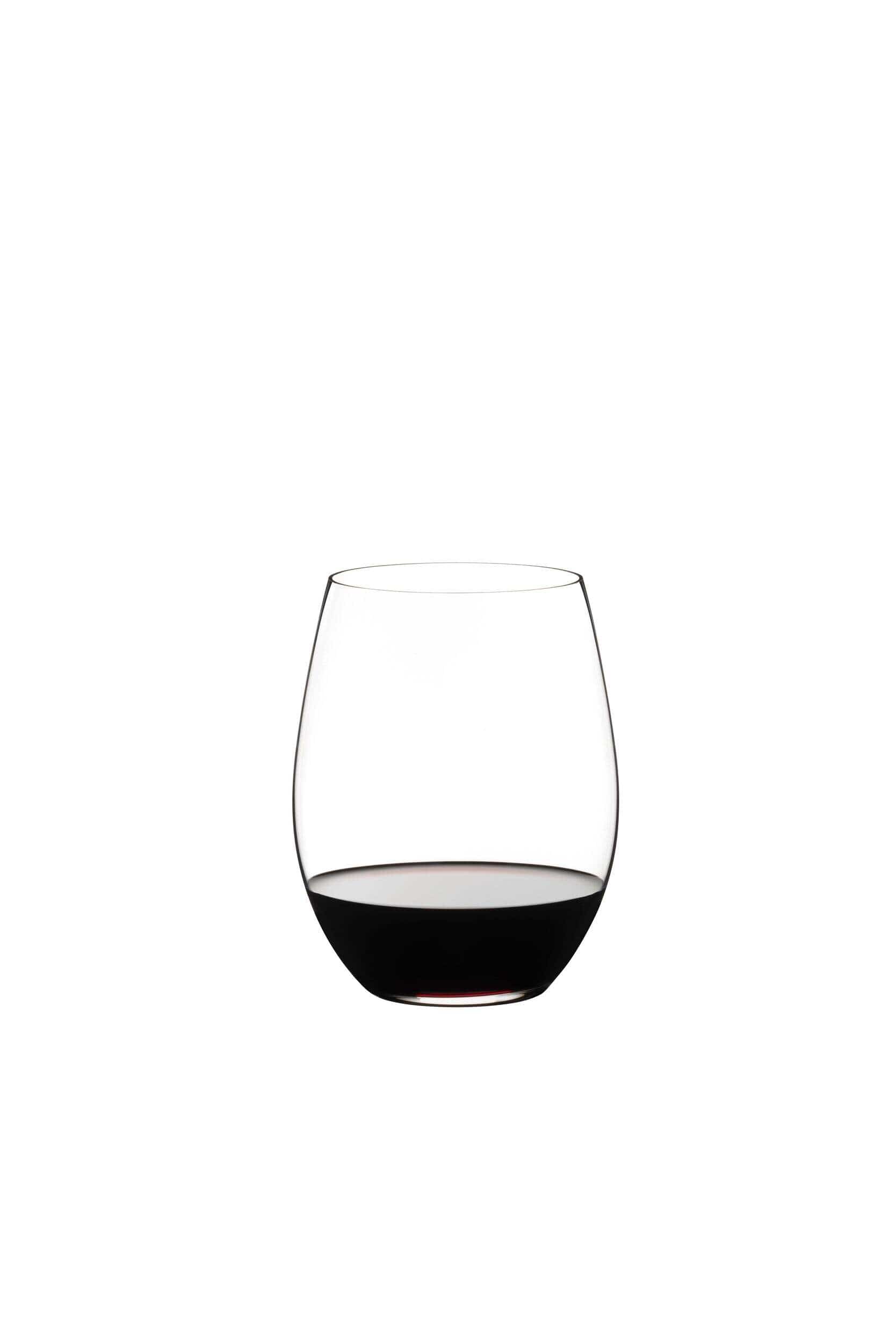 The Home Delight Riedel Stemless Cabernet Wine Glass/Tumbler Set, Clear, 4-pk