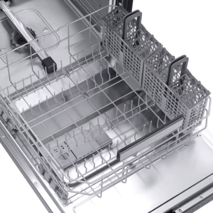 The Home Delight Samsung 24-inch Top Control Smart Dishwasher with 3rd Rack, AutoRelease in Fingerprint Resistant Stainless Steel