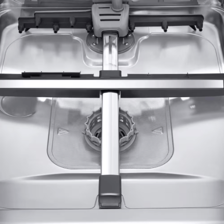 The Home Delight Samsung 24-inch Top Control Smart Dishwasher with 3rd Rack, AutoRelease in Fingerprint Resistant Stainless Steel