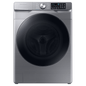The Home Delight Samsung 5.2 Cu.Ft. Front Load Washer with Super Speed and Built-in Wifi in Platinum