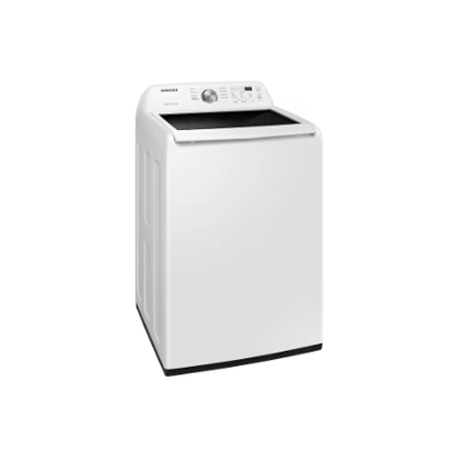 The Home Delight Samsung 5.2 cu. ft. Top Load Washer with Impeller and Vibration Reduction in White