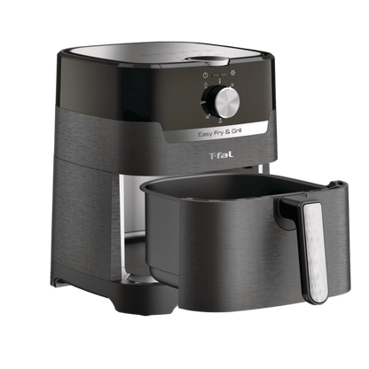 The Home Delight T-Fal Easy Fry & Grill Precision 2-in-1 Air Fryer for Grilling & Frying, 4.4-qt