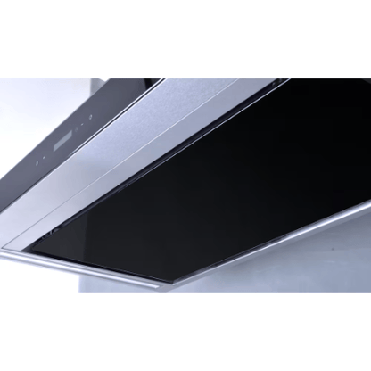 The Home Delight Vissani 30-inch 400CFM Convertible T-Shape Wall-Mounted Range Hood with 3-Speed Setting and Touch Control in Stainless Steel