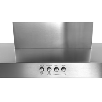 The Home Delight Whirlpool 30-inch Wall Mount Range Hood in Stainless Steel