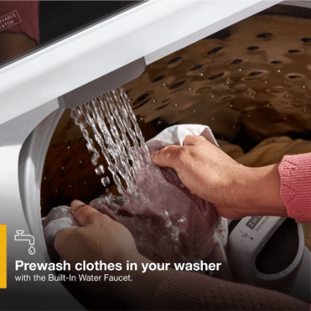 The Home Delight Whirlpool 5.4 Cu. Ft. IEC Capacity Top Load Washer with Removable Agitator